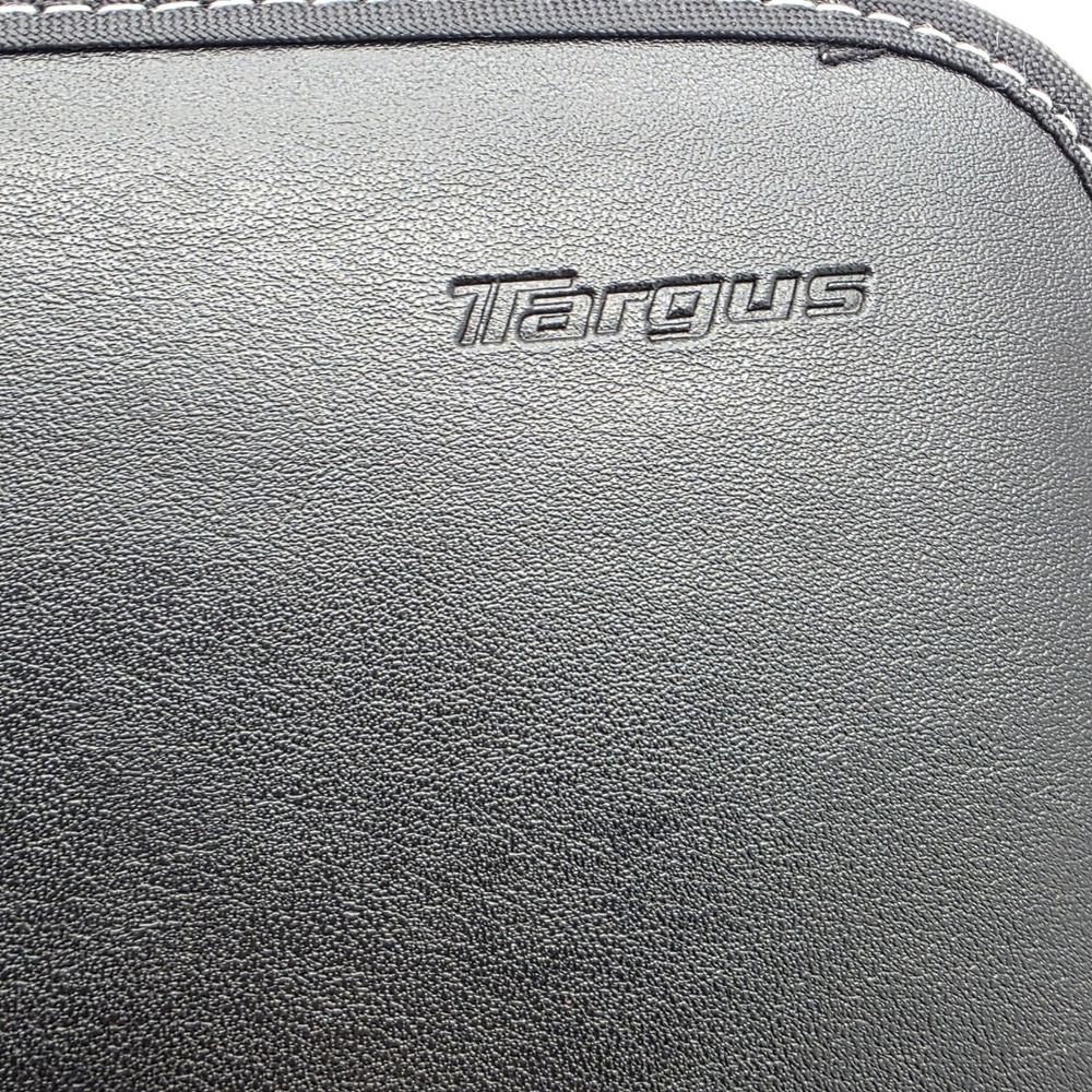 Targus 256 CD DVD Storage Binder Case Black Faux Leather Zip Media Organizer - Picture 12 of 12